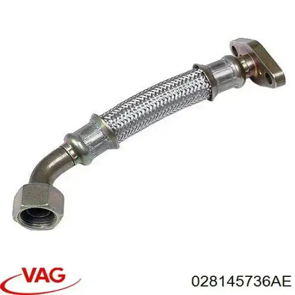 Cano derivado do sistema de recirculação dos gases de escape EGR VAG 028145736AE preço, a partir de 64,70 USD
