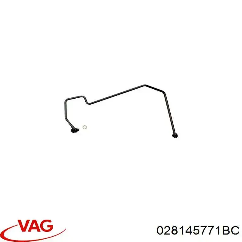 028145771BC VAG Tubo (mangueira) de fornecimento de óleo de turbina