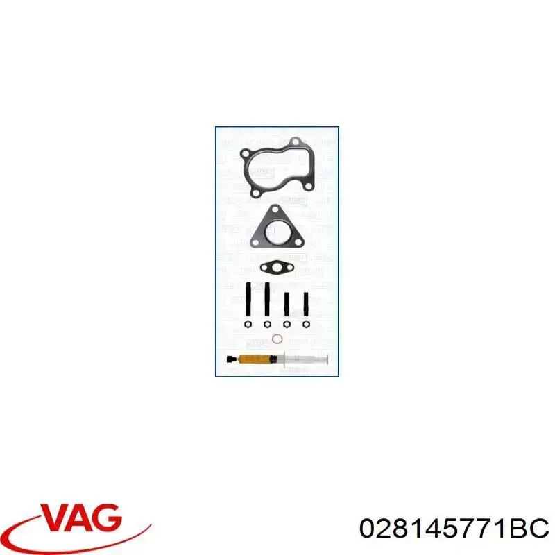 Tubo (mangueira) de fornecimento de óleo de turbina VAG 028145771BC preço, a partir de 68,27 USD