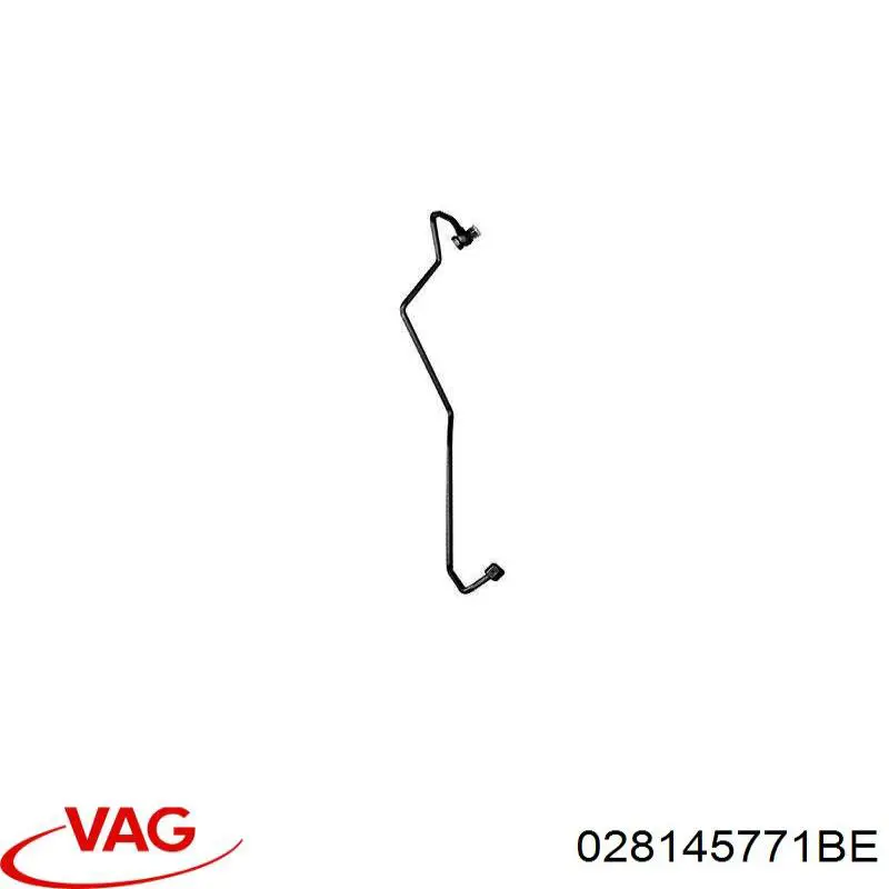 028145771BE VAG Tubo (mangueira) de fornecimento de óleo de turbina