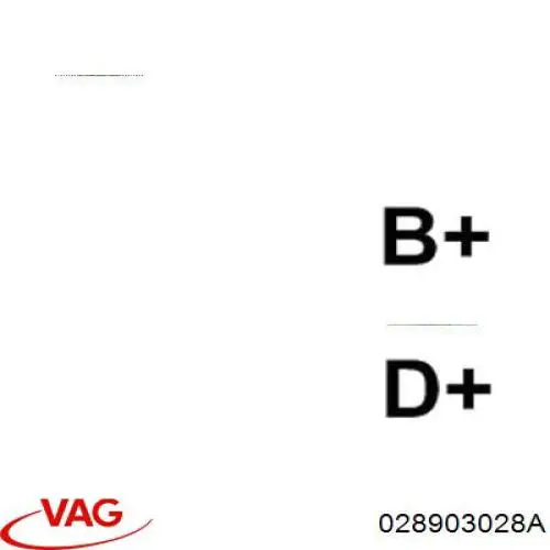 Compre 028903028A VAG Gerador