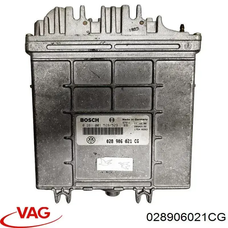028906021GP VAG Módulo de direção (Centralina eletrônica) de motor