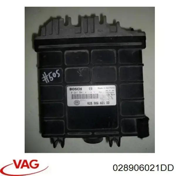 028906021DD VAG Módulo de direção (Centralina eletrônica) de motor
