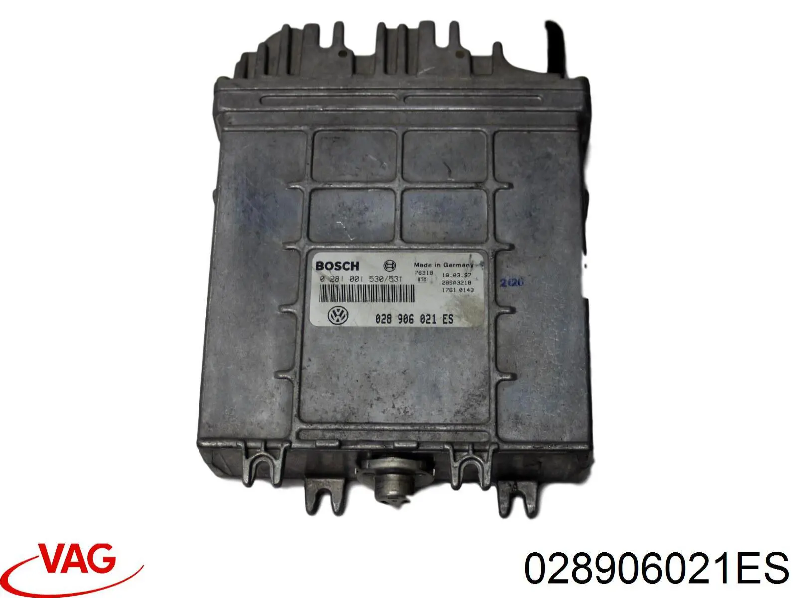 028906021ES VAG Módulo de direção (Centralina eletrônica) de motor