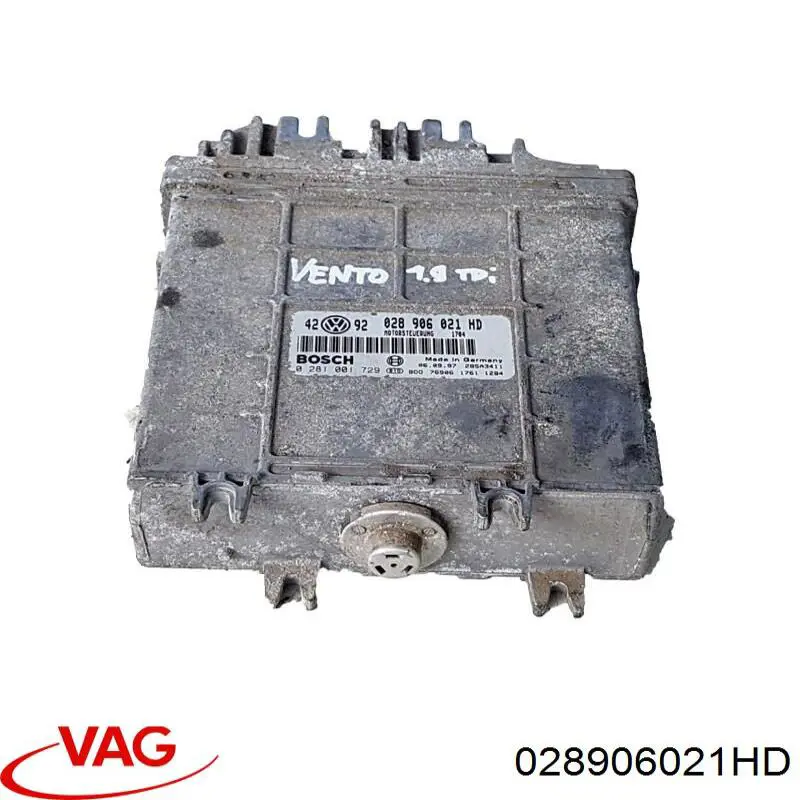 028906021HD VAG Módulo de direção (Centralina eletrônica) de motor