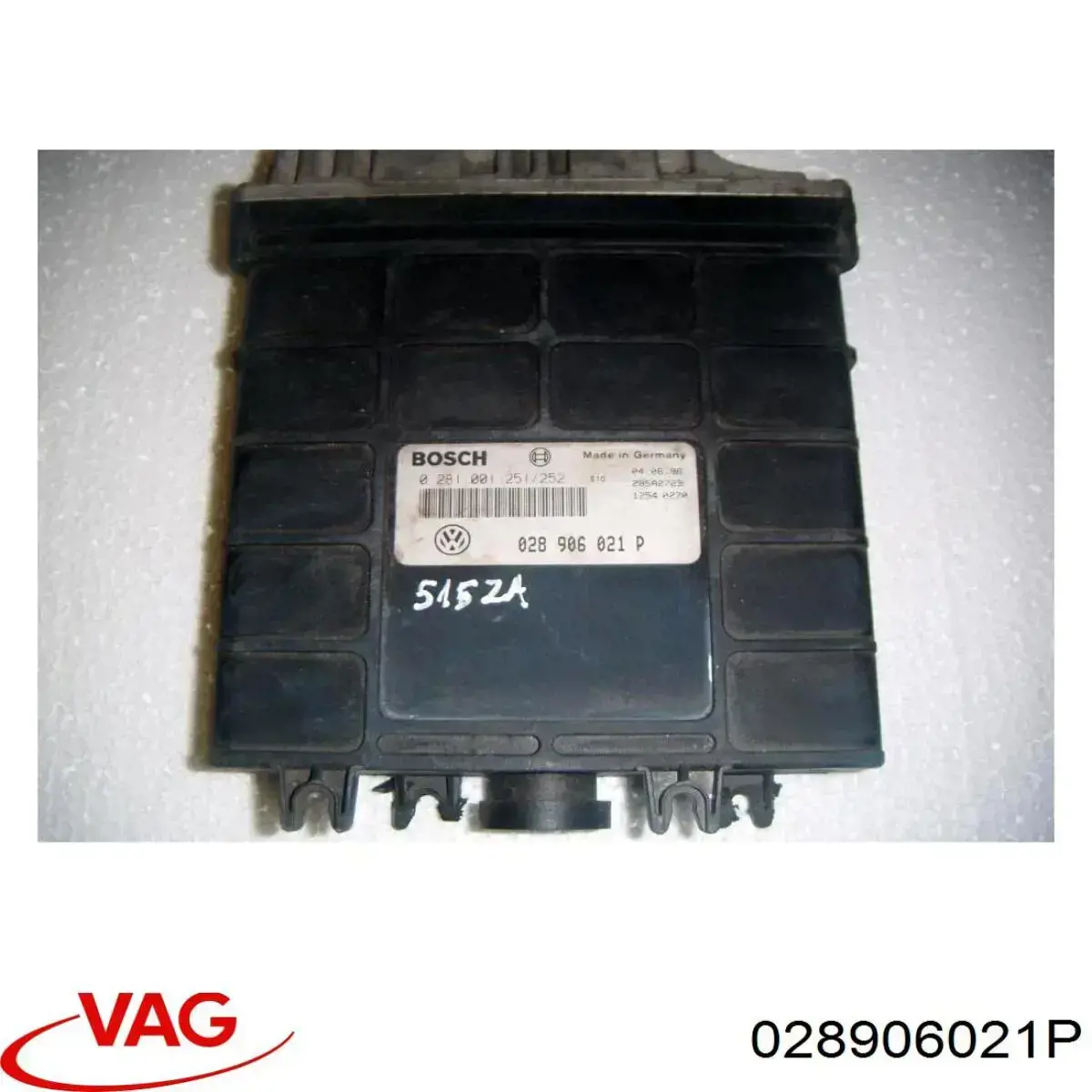 028906021P VAG Módulo de direção (Centralina eletrônica) de motor