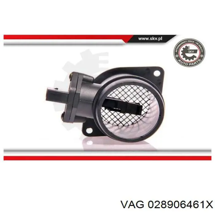 028906461X VAG Sensor de fluxo (consumo) de ar, medidor de consumo M.A.F. - (Mass Airflow)