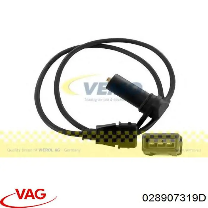 Compre 028907319D VAG Sensor de posição (de revoluções) de cambota