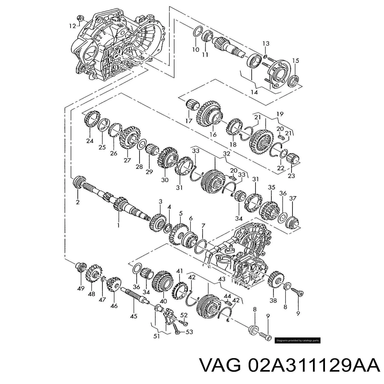  VAG 02A311129AA preço, a partir de 398,02 USD