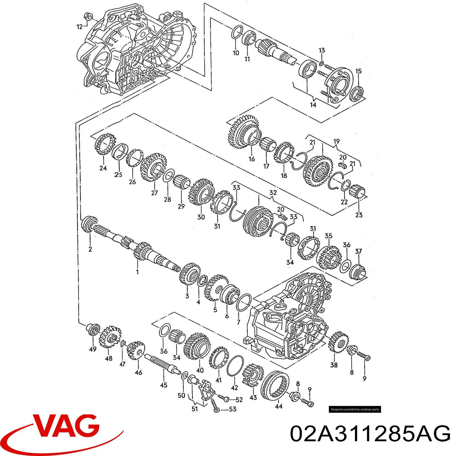  VAG 02A311285AG preço, a partir de 202,84 USD