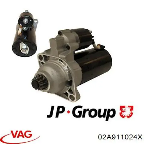 Compre 02A911024X VAG Motor de arranco