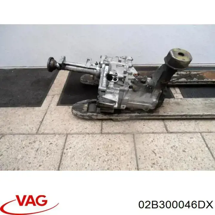 02B300046DX VAG Caixa de Mudança montada (caixa mecânica de velocidades)