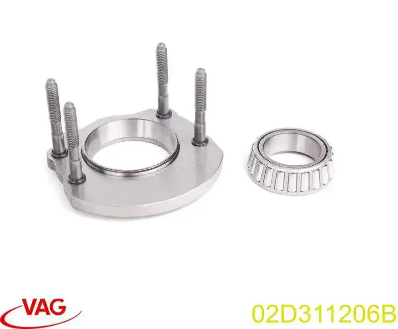 Compre 02D311206A VAG Rolamento da árvore secundária da Caixa de Mudança