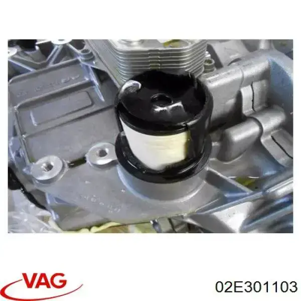 02E301103 VAG Caixa Automática de Mudança montada
