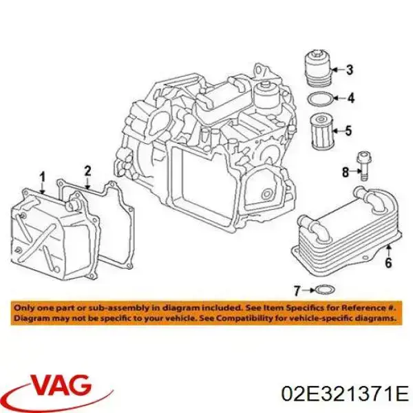 Vedante de panela da Caixa Automática de Mudança/Caixa Mecânica de Mudança VAG 02E321371E preço, a partir de 10,31 USD