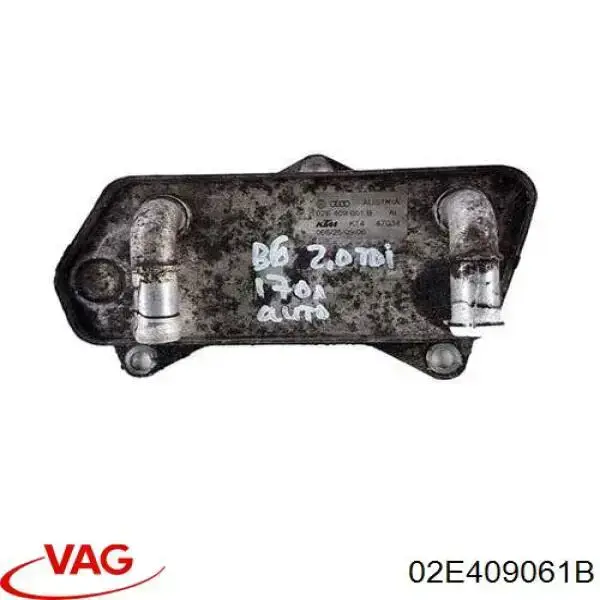 02E409061B VAG Radiador de esfriamento, Caixa Automática de Mudança