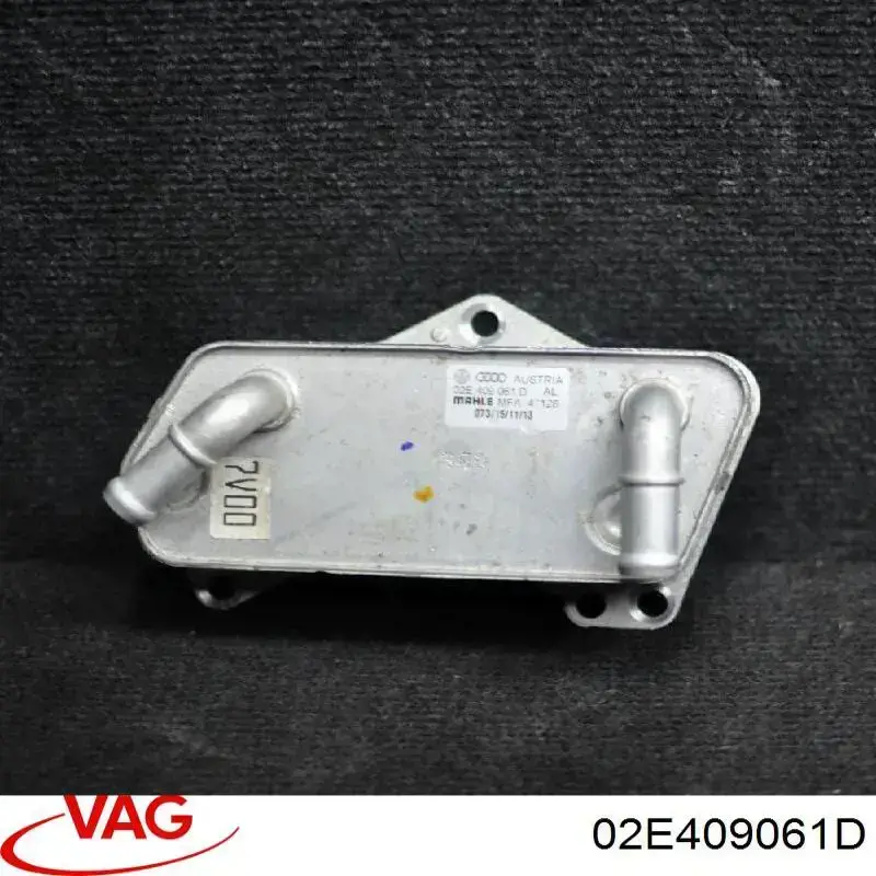Compre 02E409061D VAG Radiador de esfriamento, Caixa Automática de Mudança