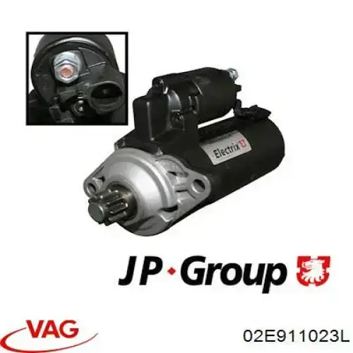 Motor de arranco VAG 02E911023L preço, a partir de 66,03 USD