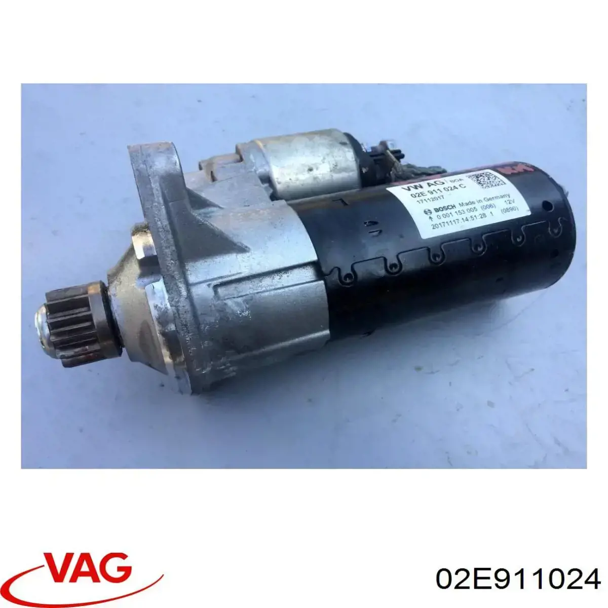 02E911024 VAG Motor de arranco