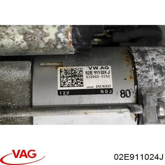 02E911024J VAG Motor de arranco