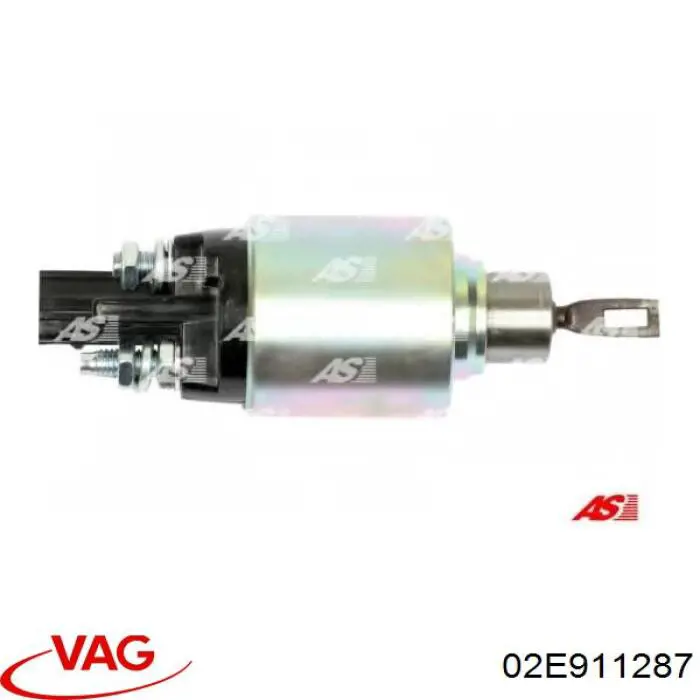 02E911287 VAG Relê retrator do motor de arranco