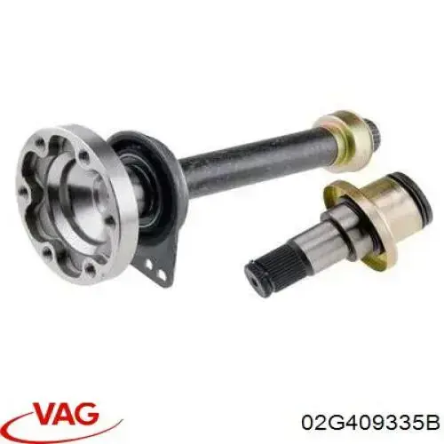 Compre 02G409335B VAG Rolamento suspenso do semieixo dianteiro