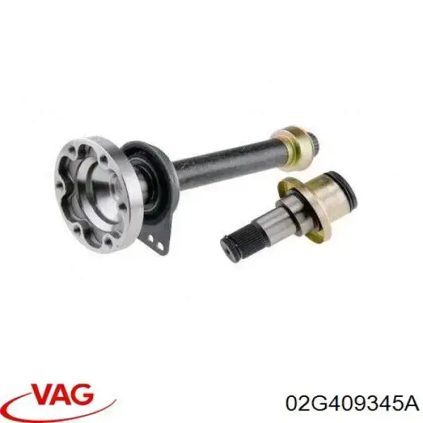 Veio de acionamento do semieixo intermédio VAG 02G409345A preço, a partir de 291,00 USD
