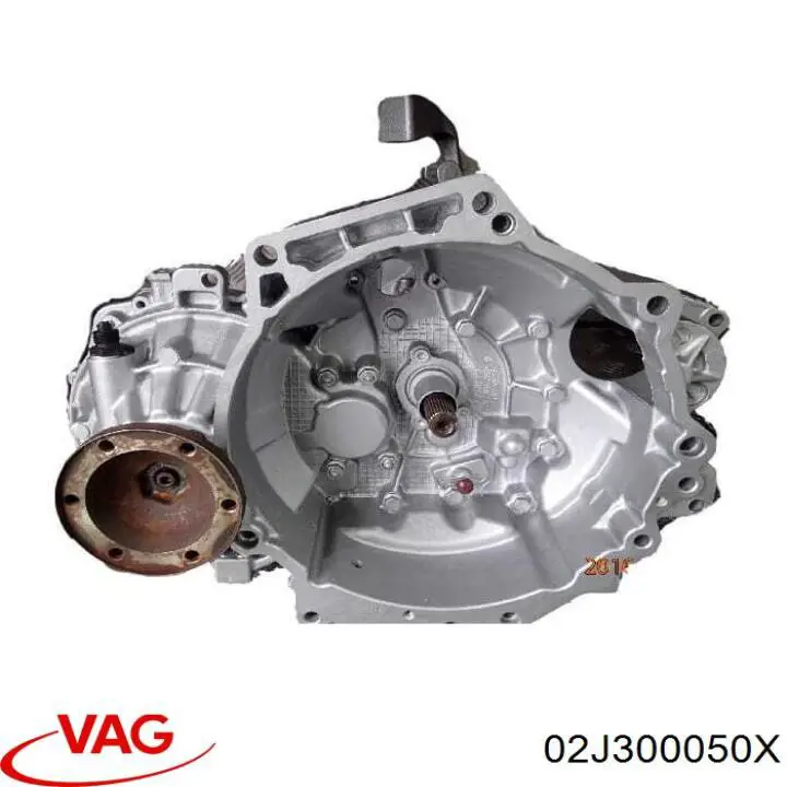 02J300050X VAG Caixa de Mudança montada (caixa mecânica de velocidades)