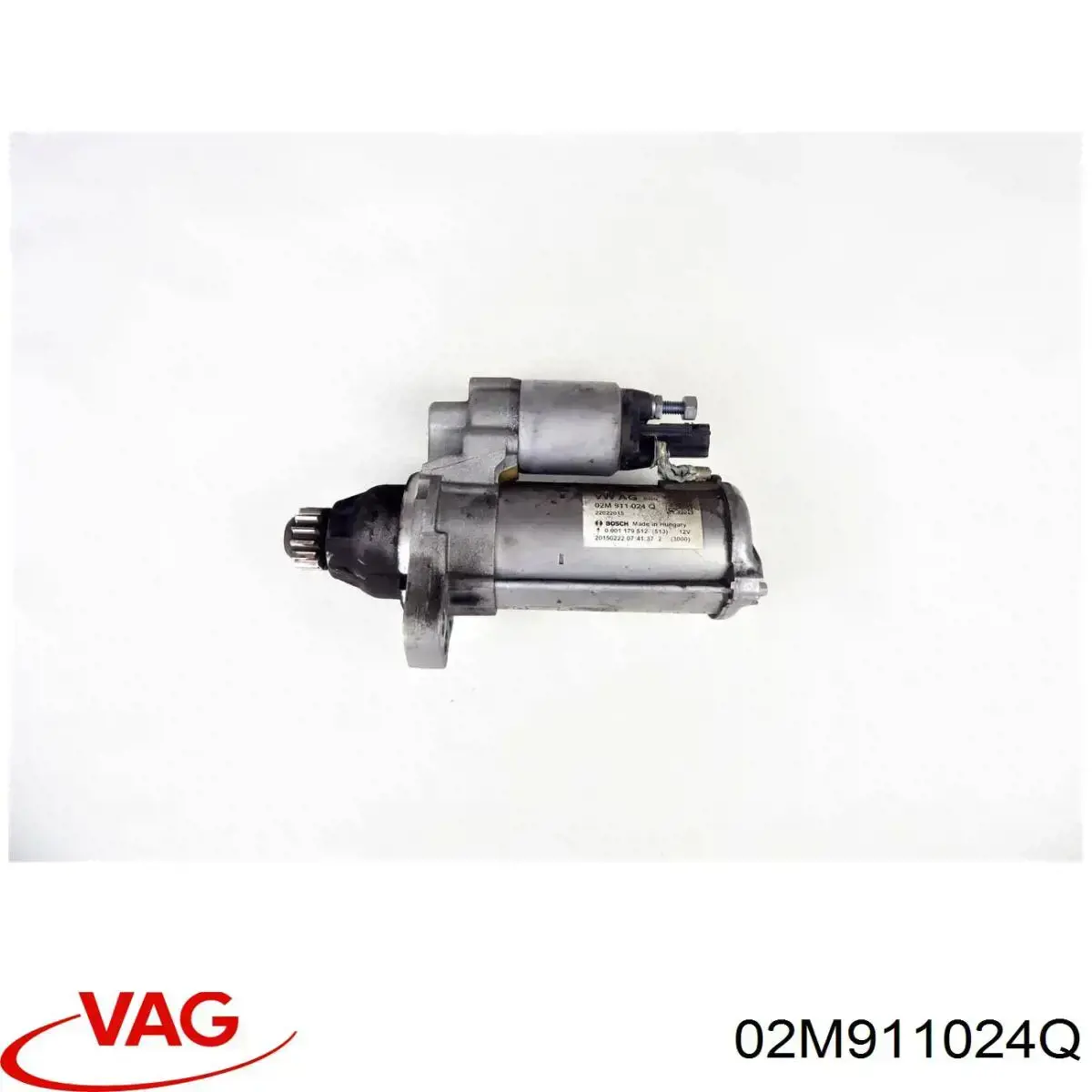 02M911024Q VAG Motor de arranco