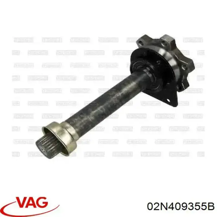 Compre 02N409355B VAG Veio de acionamento do semieixo intermédio