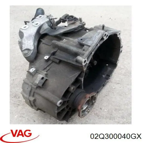 02Q300040GX VAG Caixa de Mudança montada (caixa mecânica de velocidades)