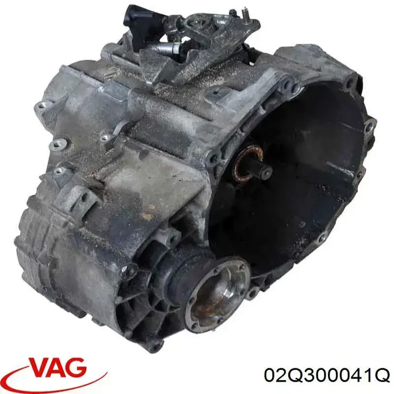 02Q300041QV VAG Caixa de Mudança montada (caixa mecânica de velocidades)