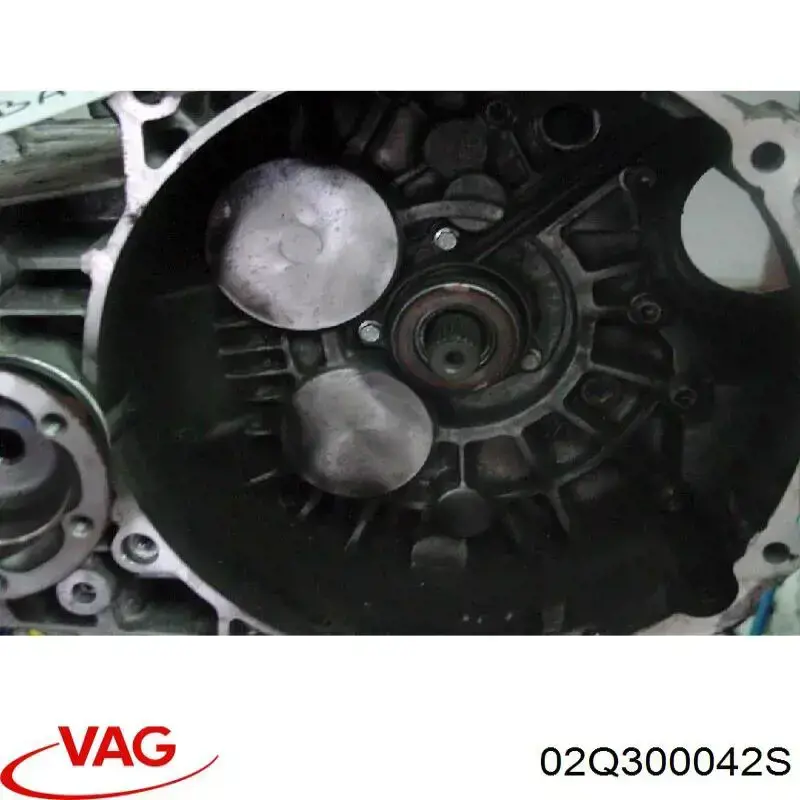02Q300042S VAG Caixa de Mudança montada (caixa mecânica de velocidades)