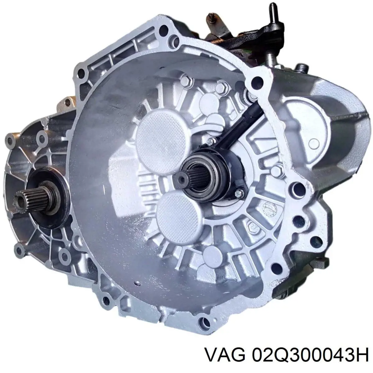02Q300043HX VAG Caixa de Mudança montada (caixa mecânica de velocidades)