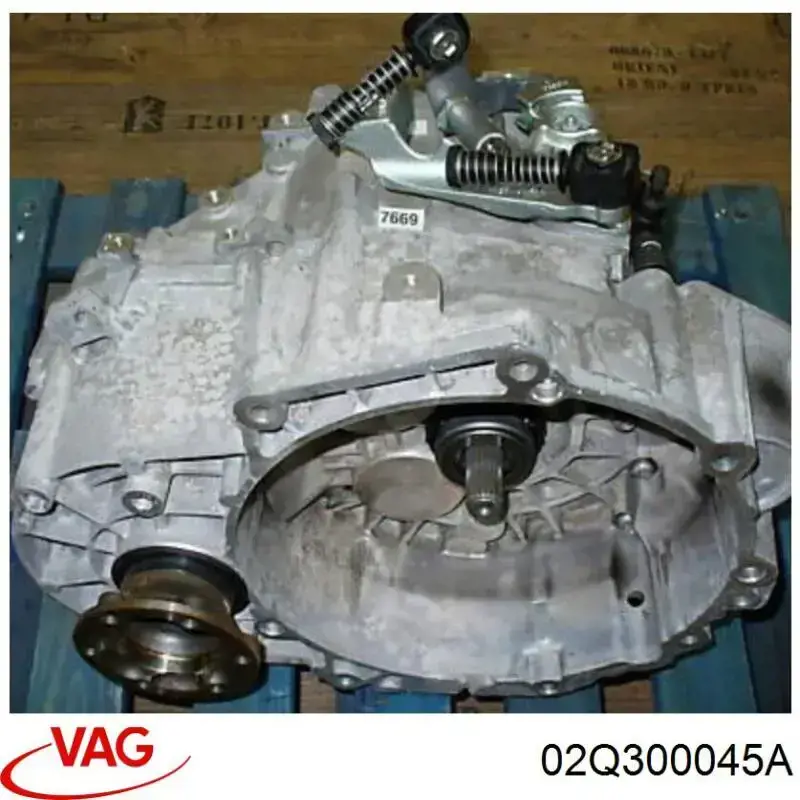 Caixa de Mudança montada (caixa mecânica de velocidades) VAG 02Q300045A preço, a partir de 1239,91 USD