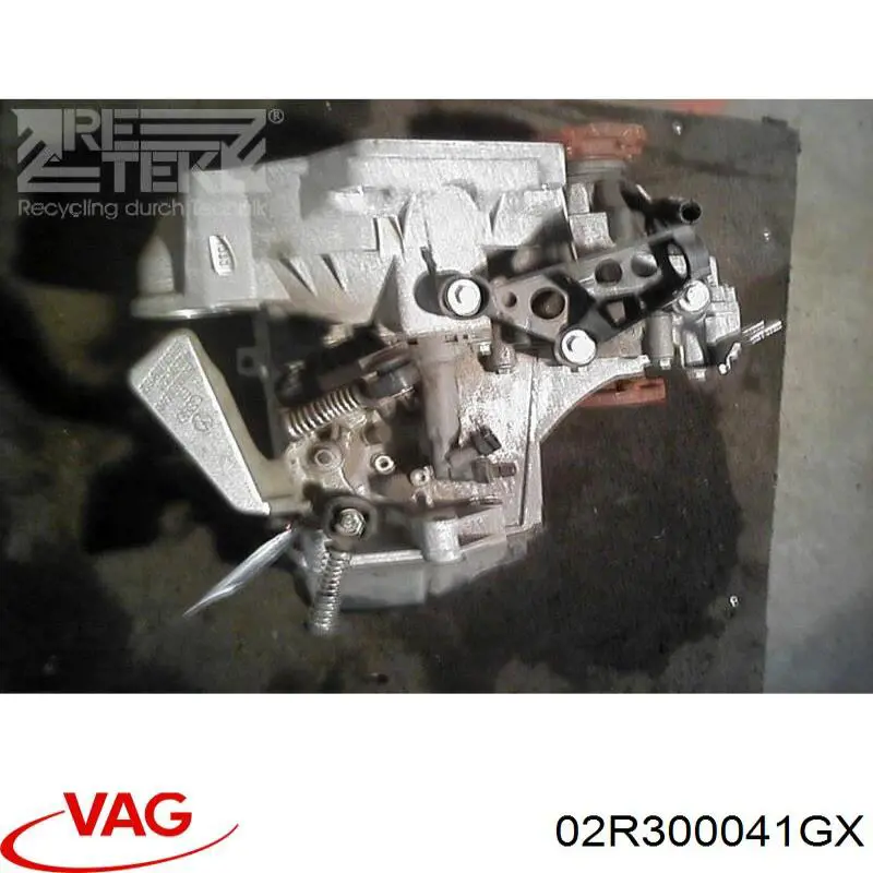 02R300041GX VAG Caixa de Mudança montada (caixa mecânica de velocidades)