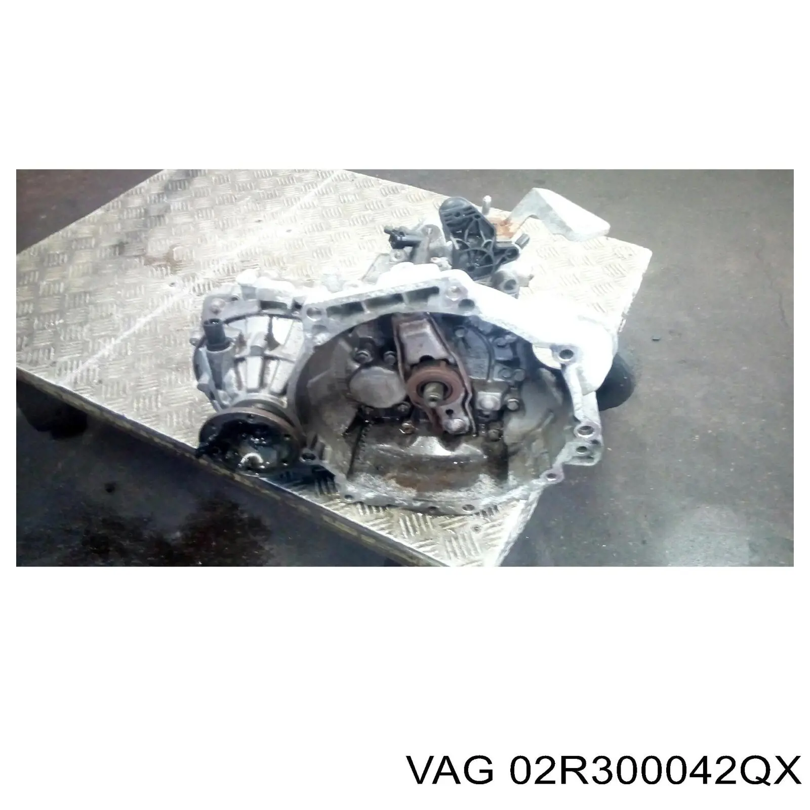 02R300042Q VAG Caixa de Mudança montada (caixa mecânica de velocidades)