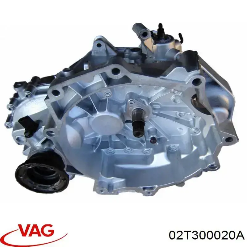 02T300020A VAG Caixa de Mudança montada (caixa mecânica de velocidades)