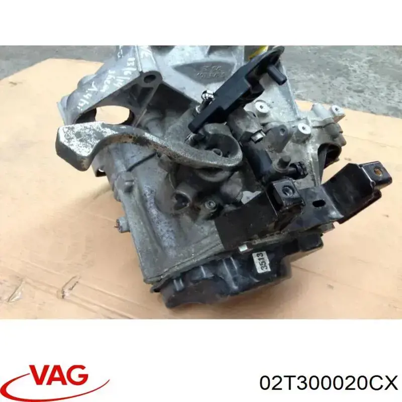 02T300020C VAG Caixa de Mudança montada (caixa mecânica de velocidades)
