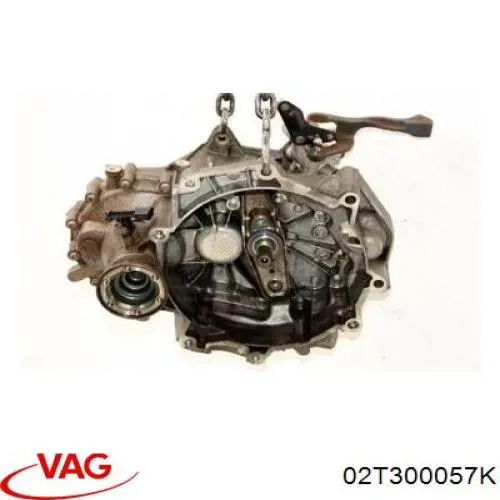 02T300057K VAG Caixa de Mudança montada (caixa mecânica de velocidades)