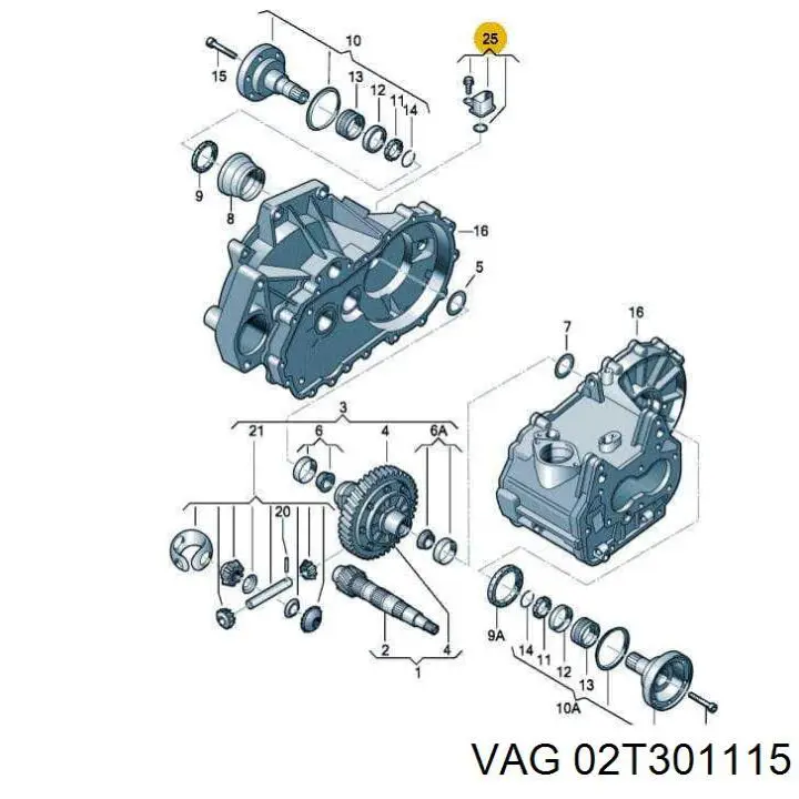  VAG 02T301115 preço, a partir de 26,96 USD