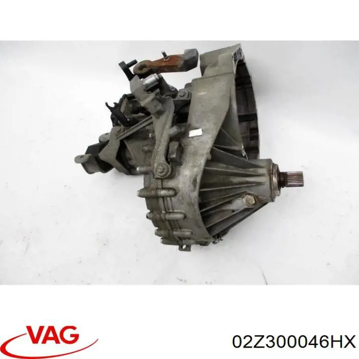 02Z300046H VAG Caixa de Mudança montada (caixa mecânica de velocidades)