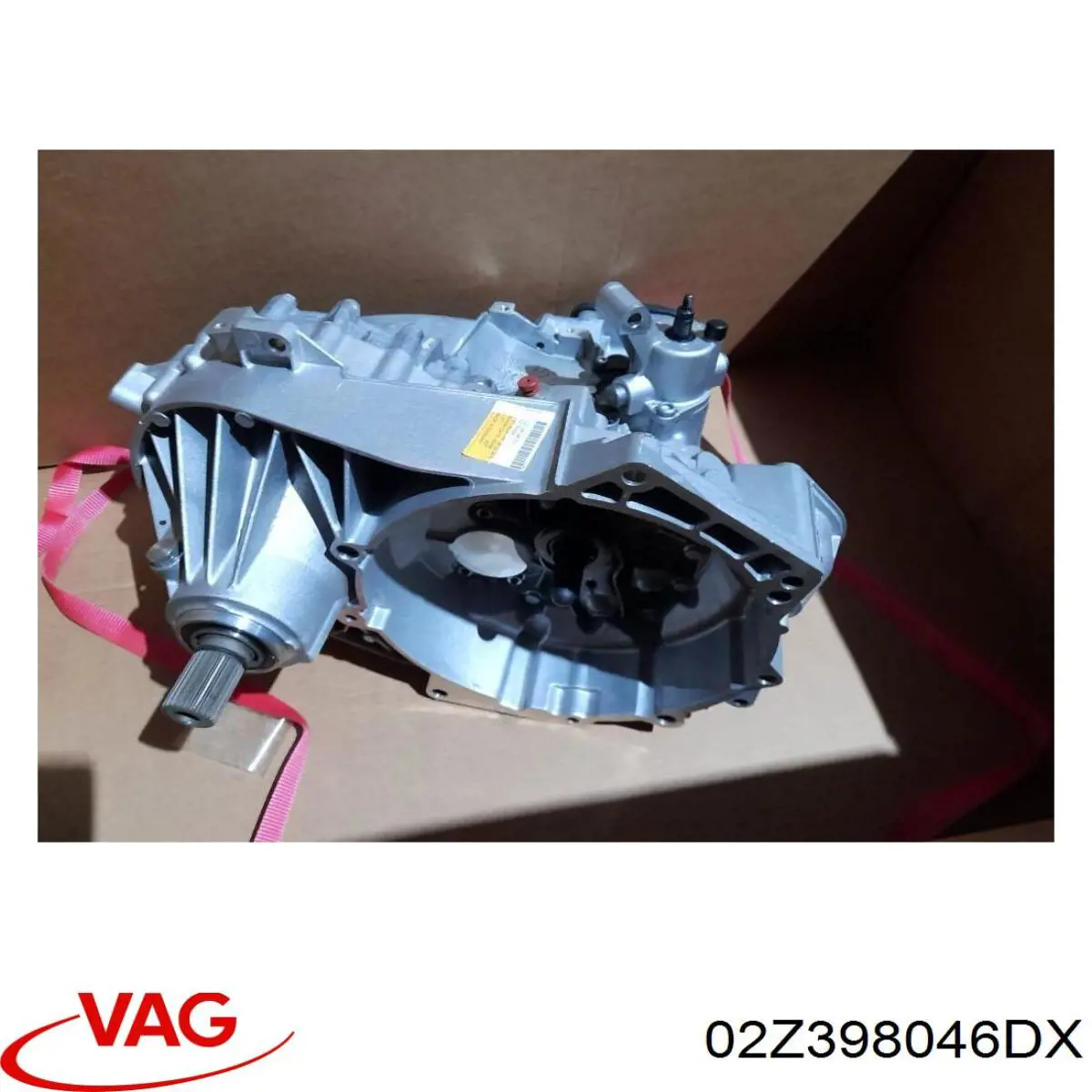 02Z300046DX VAG Caixa de Mudança montada (caixa mecânica de velocidades)