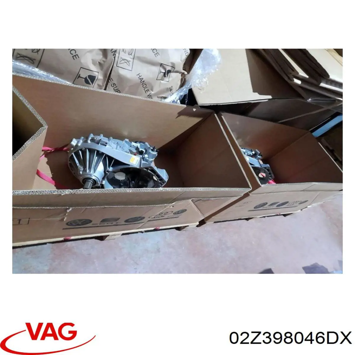 Caixa de Mudança montada (caixa mecânica de velocidades) VAG 02Z300046DX preço, a partir de 5324,67 USD