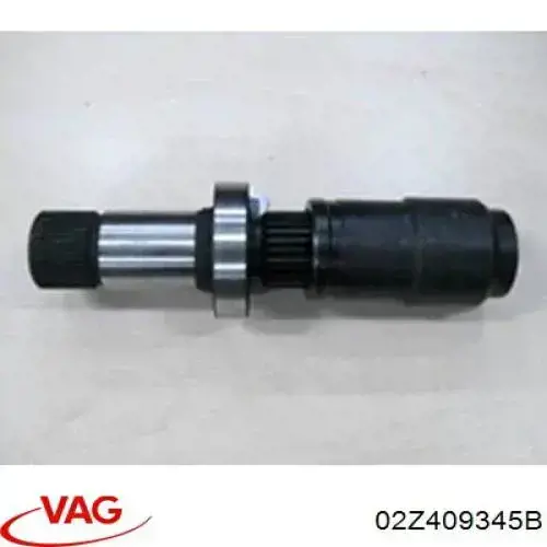 Compre 02Z409345B VAG Veio de acionamento do semieixo intermédio