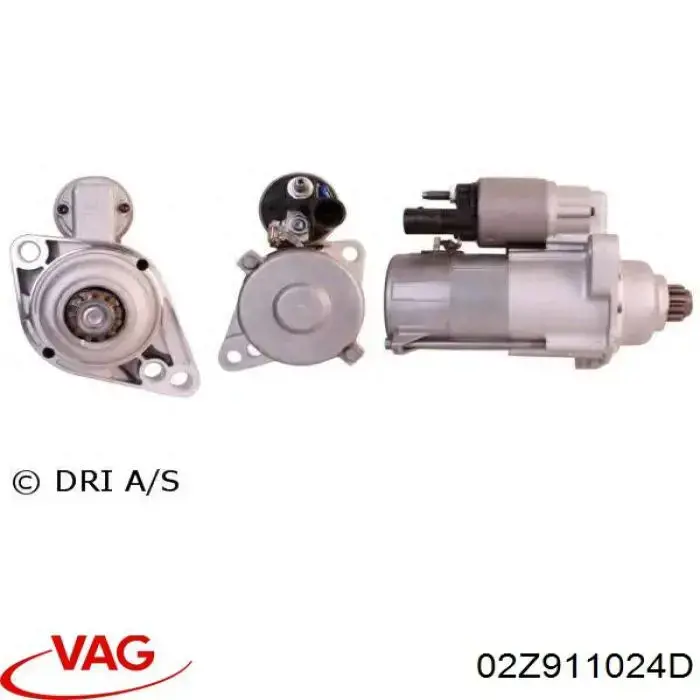 Motor de arranco VAG 02Z911024D preço, a partir de 129,40 USD
