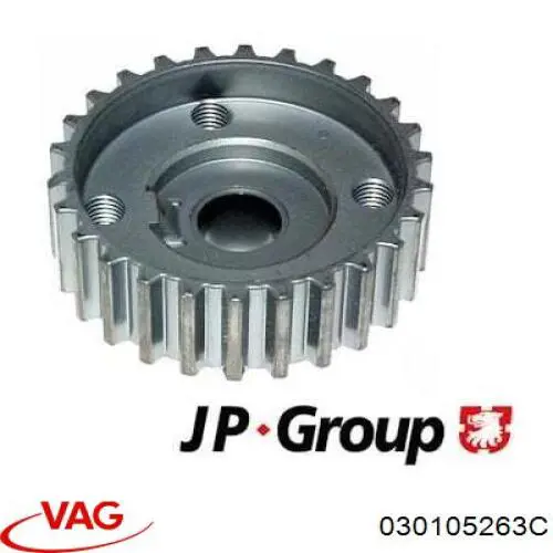 Compre 030105263C VAG Engrenagem de cadeia da roda dentada de acionamento de cambota de motor