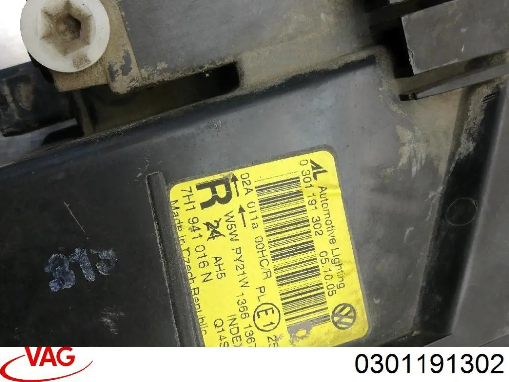 Luz direita VAG 0301191302 preço, a partir de 93,64 USD