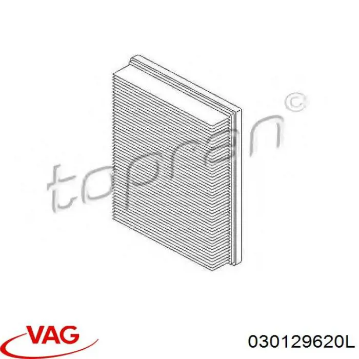 Compre 030129620L VAG Filtro de ar