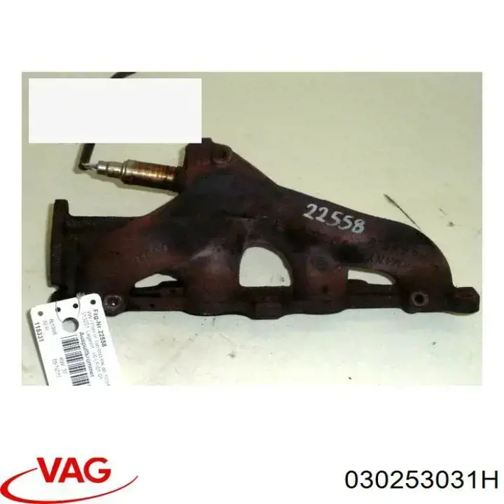 030253031H VAG Tubo coletor de escape